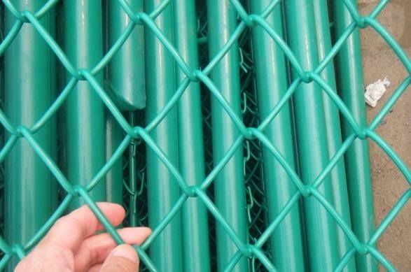 2017 PVC Coated Chain Link Fence, Popular in The Us