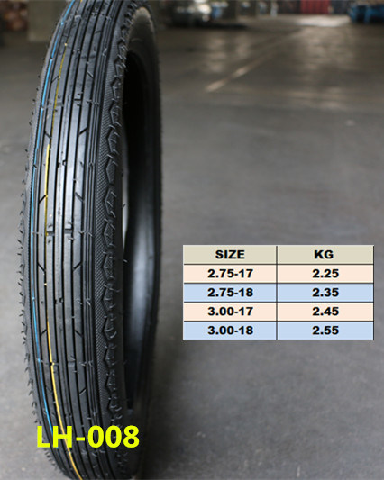 Professional Factory Popular Sale Motorcycle Front Tire (2.25-17, 2.50-17, 2.50-18)