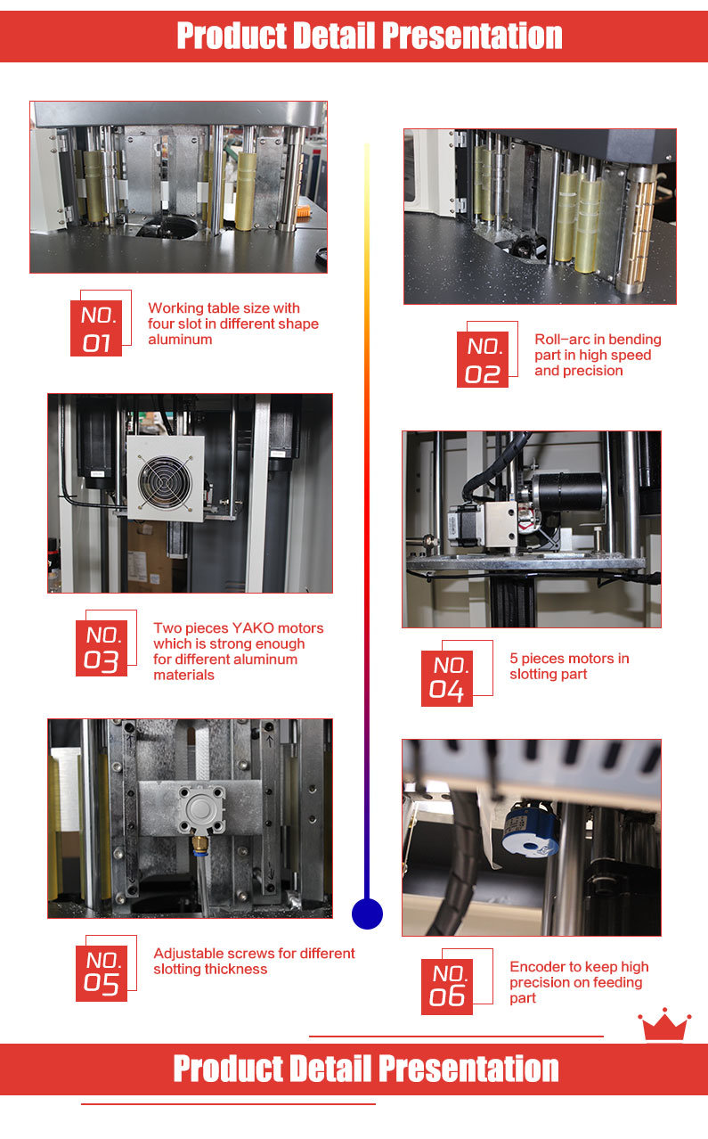 CNC Channel Letter Auto Bending Machine for Aluminum Coils Trim Cap Signage