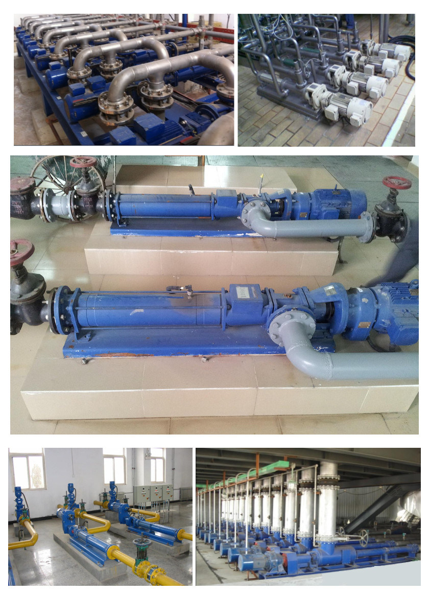 Portable High Viscosity Mortar Plaster Mono Screw Pump