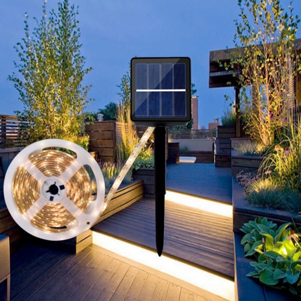 Solar Panel LED String Light for Christmas Decoration