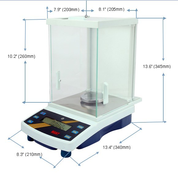 CE Top Loading Weighing Scale (0-30kg/1g-0.001g)