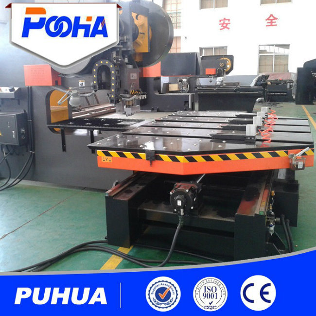 Screen Mesh Hole CNC Punching Machine with Feeding Platform