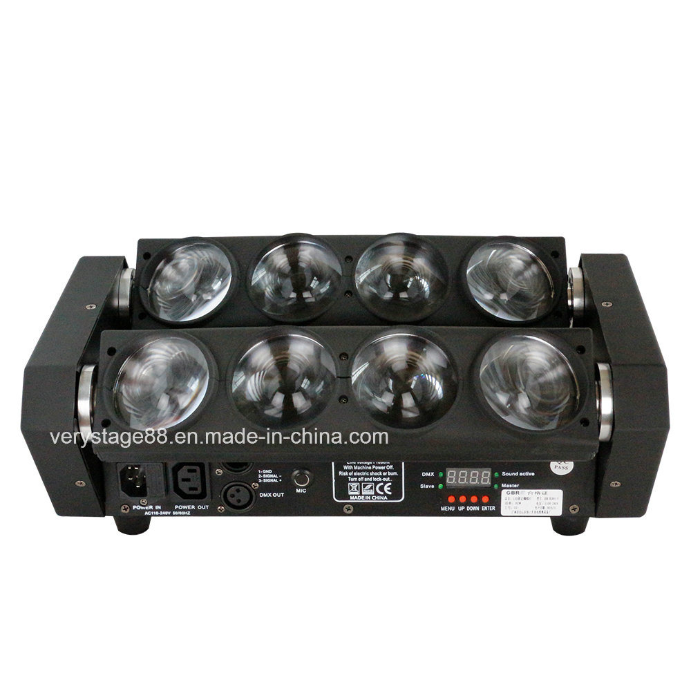 8X10W RGBW LED Moving Head Beam LED Spider Light