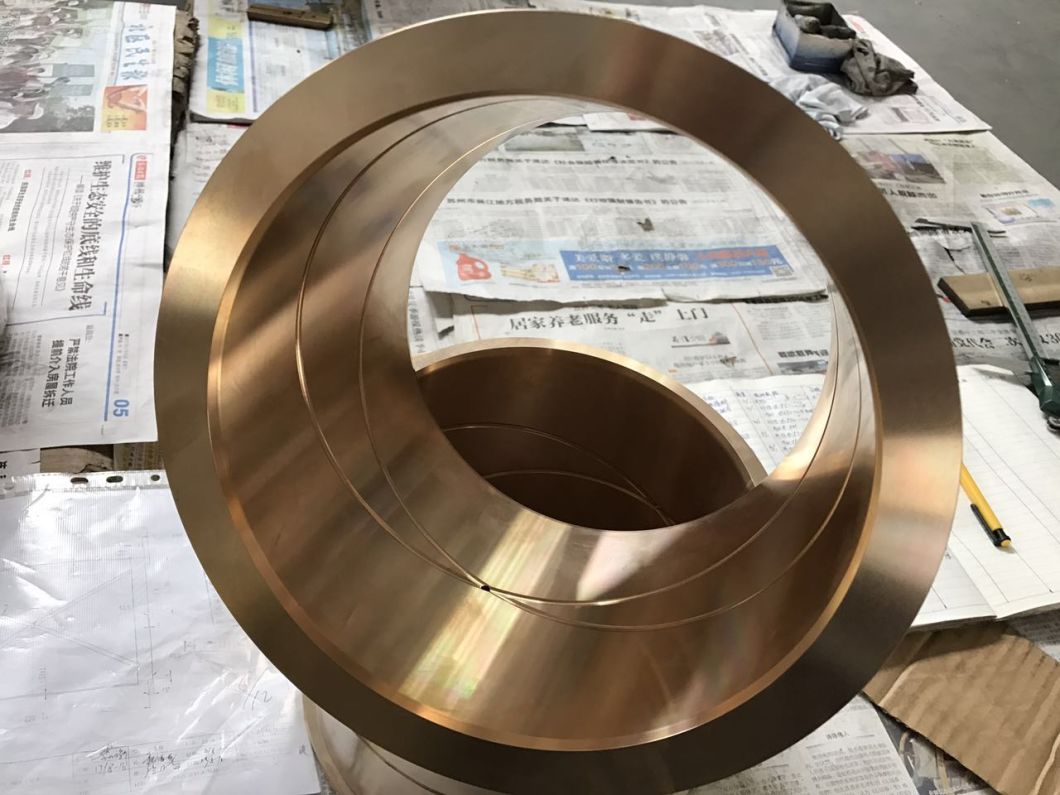 Customized CNC Machining Bronze Bushing by Drawings