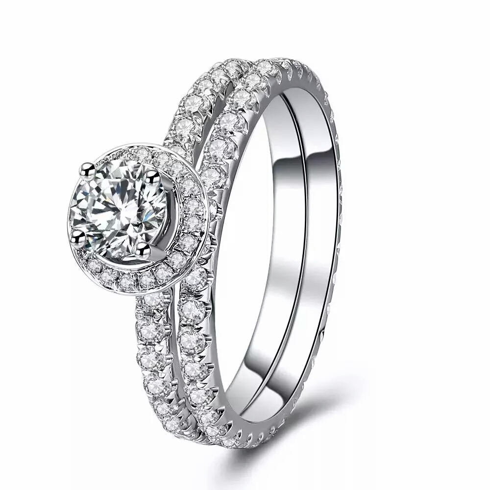 Wholesale OEM Engagementring 925 Silver Ring Fashion Jewelry Jewellery Silverjewelry