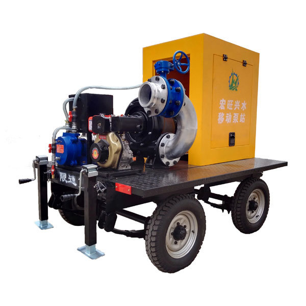 Hbp Series Horizontal Centrifugal Pump Trailer Pump Station