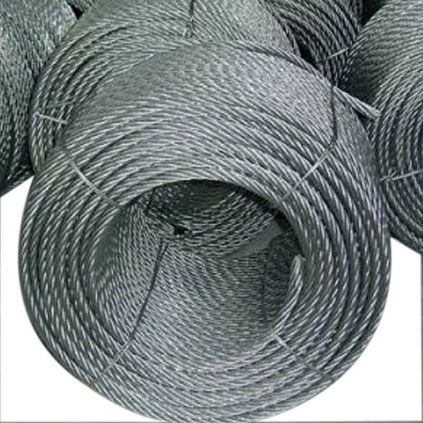 Flexible Galvanized Steel Wire Rope 6X12+7FC