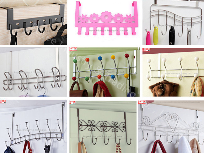 Metal Rack Hanger for Clothes Keys Displaying