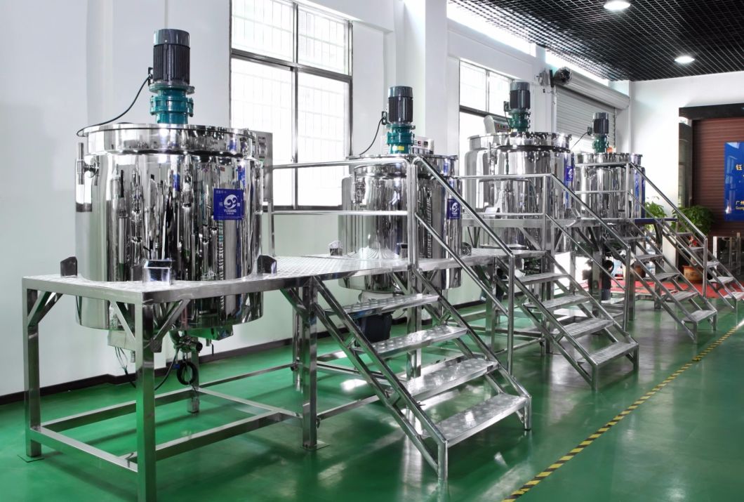 Cosmetics Manufacturing Equipment Mixing Tank Bath Shower Mixer