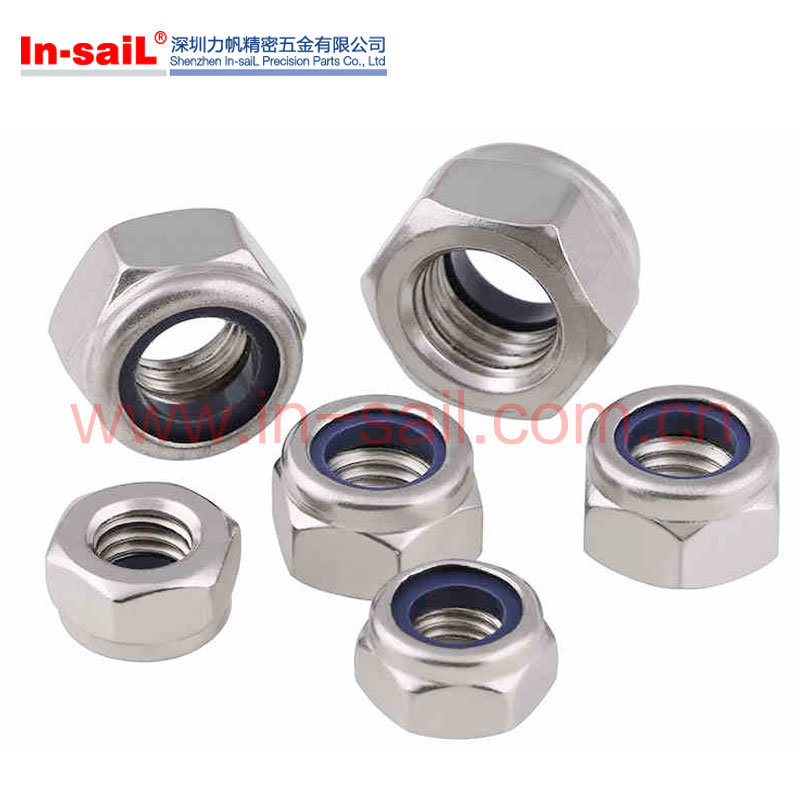 Carbon Steel Nylon Metal Hex Lock Nut