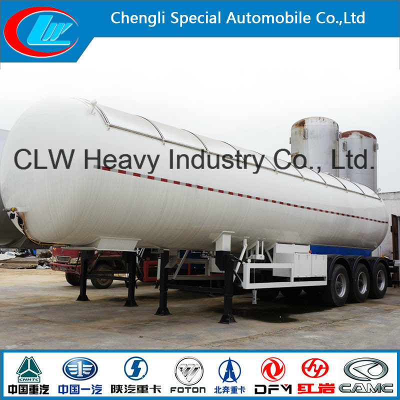 ASME 60 Cbm Cbm LPG Tanker Trailer for LPG Gas Transportation