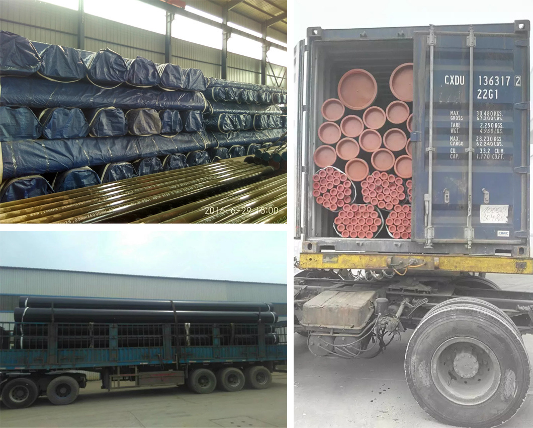 ASTM A106 Gr. B Sch 40 Seamless Steel Pipe