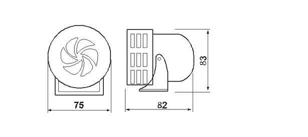 120dB Strobe Siren Speaker Outdoor Siren (FBELE)