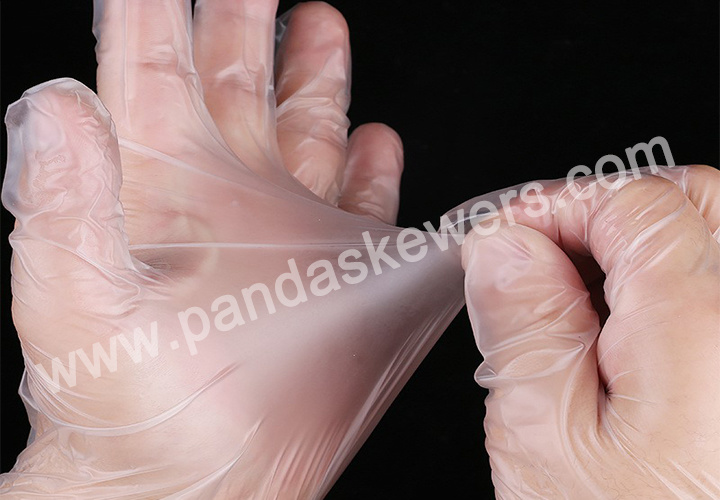 Disposable Clear Powder Free PVC Vinyl Gloves for Medical