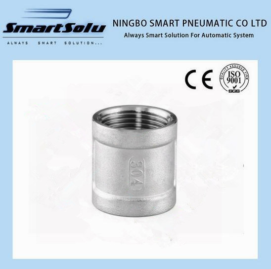 304 Stainless Steel Threaded Pipe Fittings (Coupling)