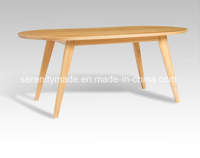 Commercial Furniture Solid Wooden Restaurant Dining Table From China