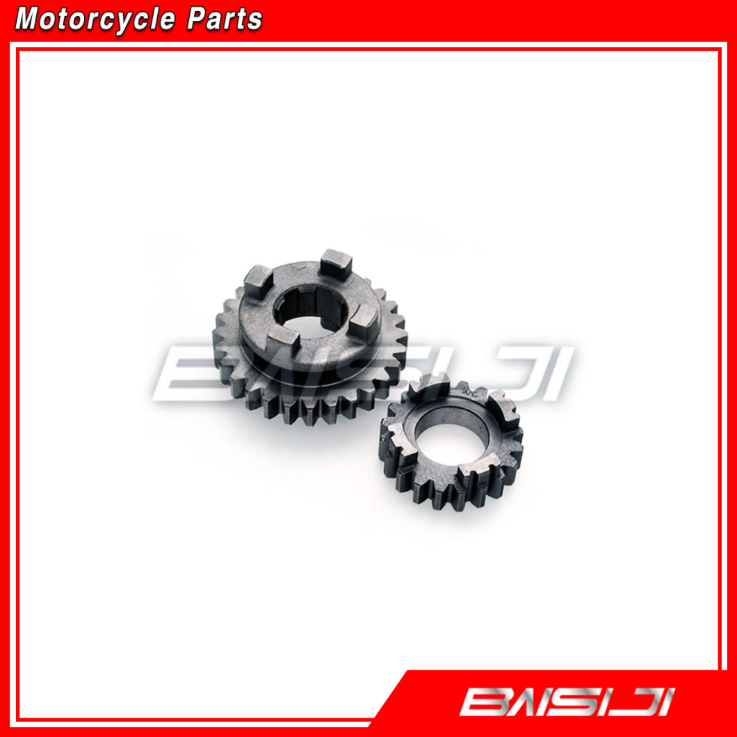 Motorcycle Engine Parts for Cg125/150/200 Motorcycle Gears and Shafts