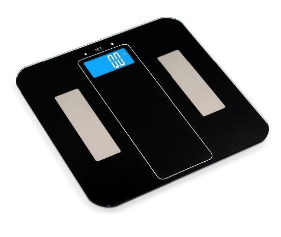 200kg 8mm Tempered Glass Slim Electronic Personal Health Weighing Scale