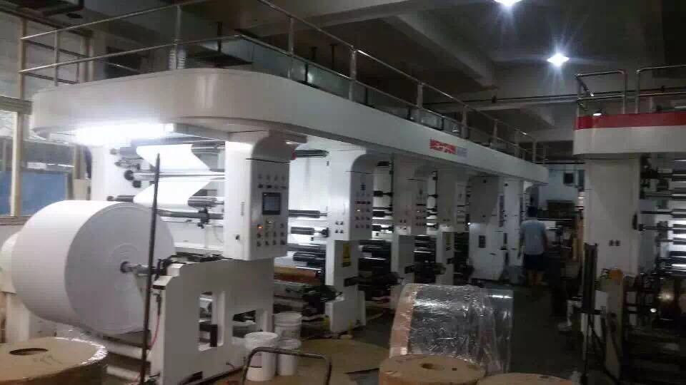 Paper Roll to Roll High Quality Flexo Printing Machine