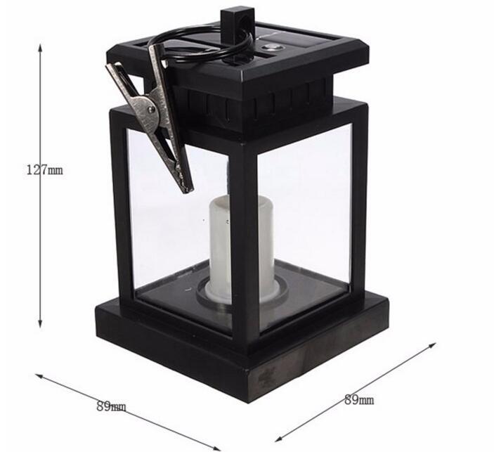 LED Garden Light Solar Umbrella Lantern Lamp