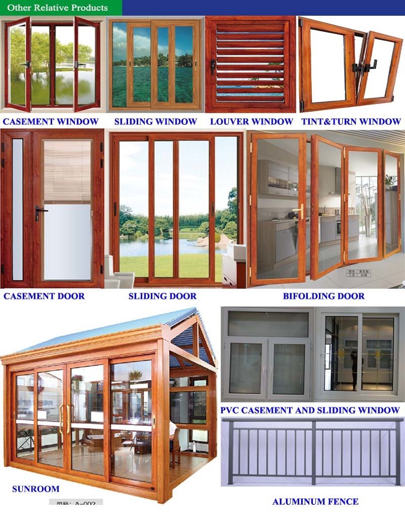 Aluminum Folding Doors/Bifolding Glass Doors/Sliding Folding Door