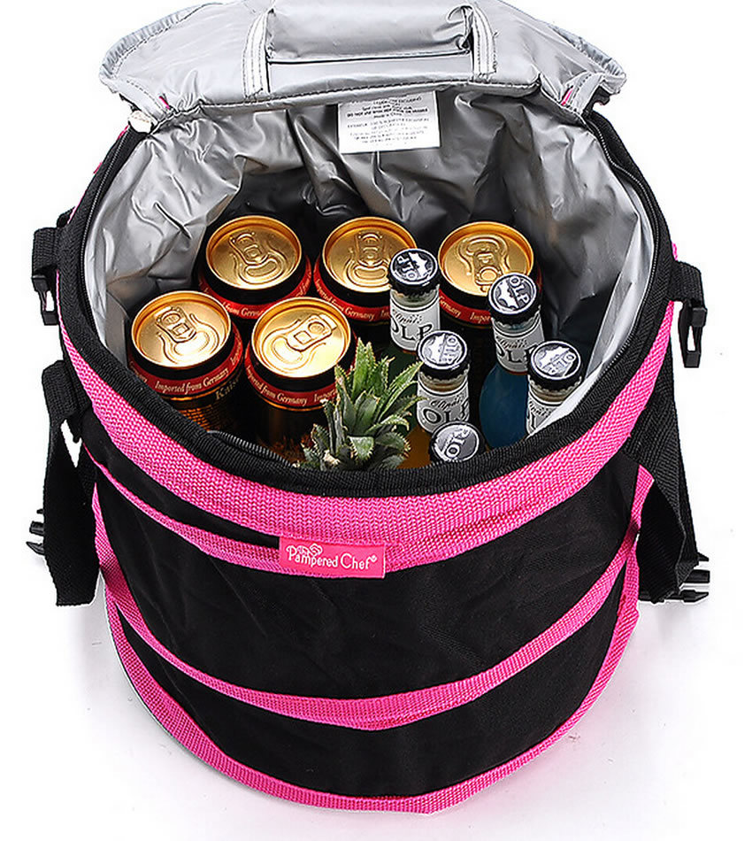 Pop up Portable Insulated Collapsible Cooler Bag