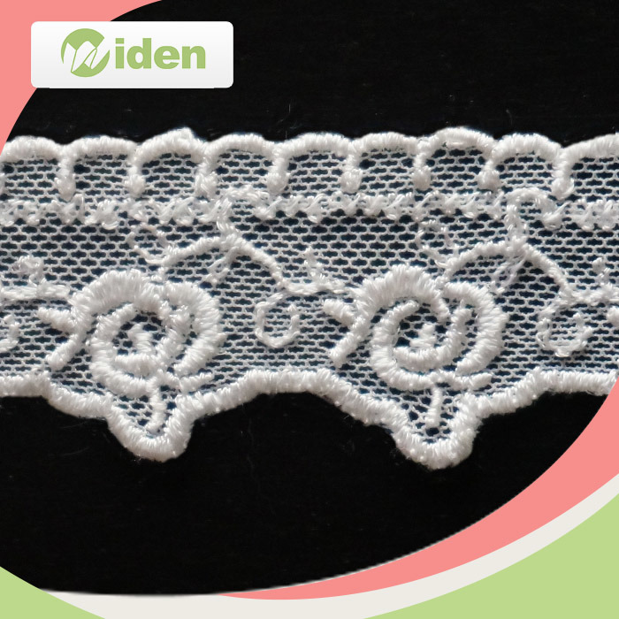 Excellent Machines Soft Bridal Embroidery Net Lace