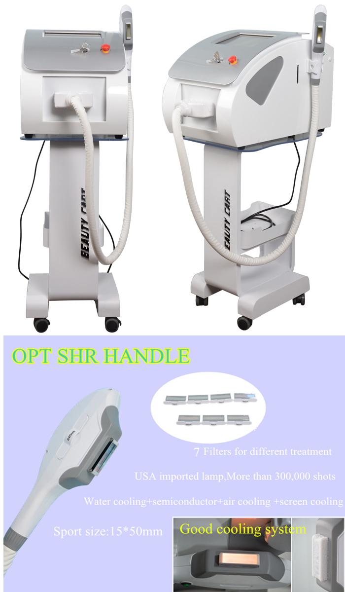 IPL Hair Removal Machine Portable One Handle with 7 Filters
