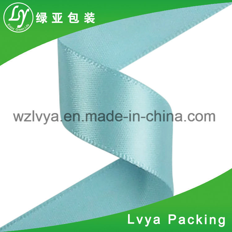 Single/Double Faced Polyester Printed Logo Organza/Grosgrain/Satin Ribbon for Sale
