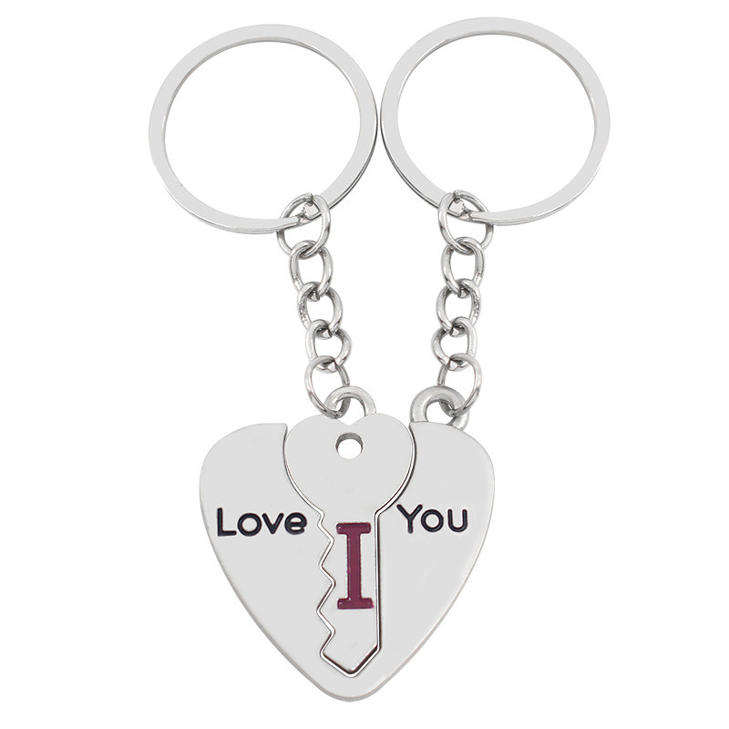 Factory Supply Couple Keychains for Lovers