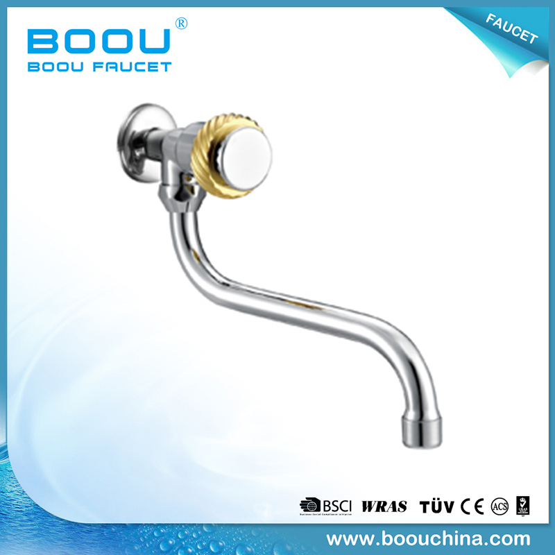 Boou Gold Color Single Handle Cold Water Kitchen Faucets