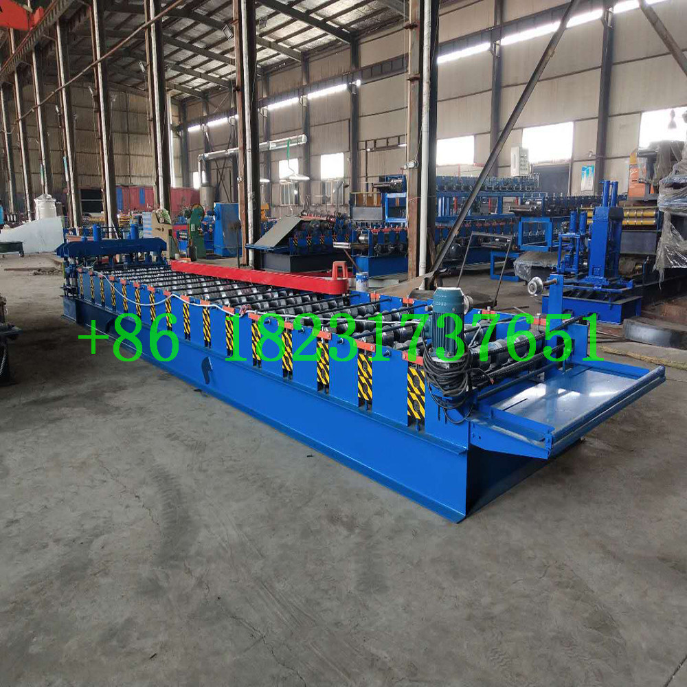 India Hot Sale Galzed Tile Roll Forming Machine