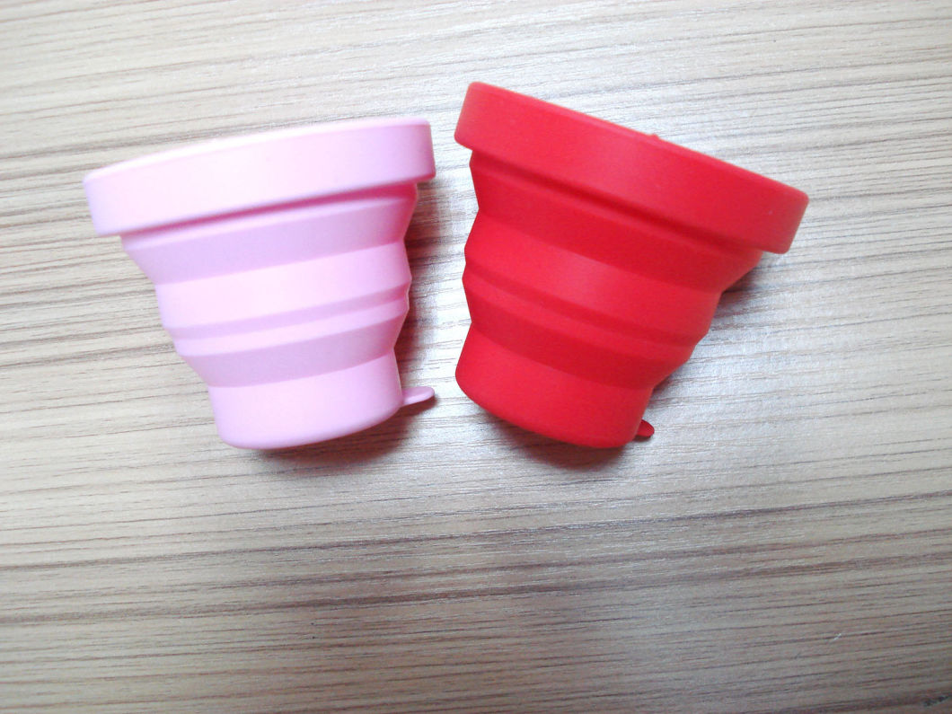 Food Grade Silicone Water Collapsible Cup Drinking Cup Foldable Cup