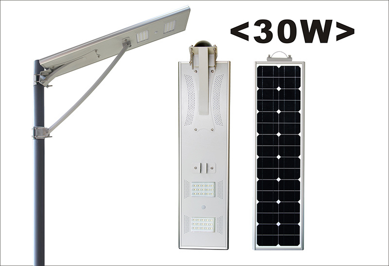 China Energy Saving 30W All in One LED Solar Street Light