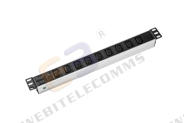 1u 19inch IEC C13 Power Strip, Used for Server Rack