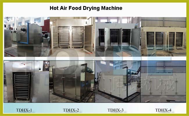 Hot Air Stainless Steel Food Vegetable Fruit Drying Machine