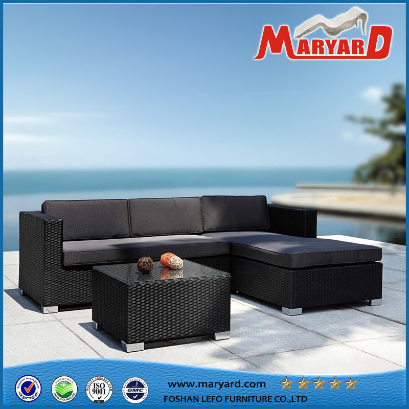 Ratan Wicker Sofa Patio Furniture