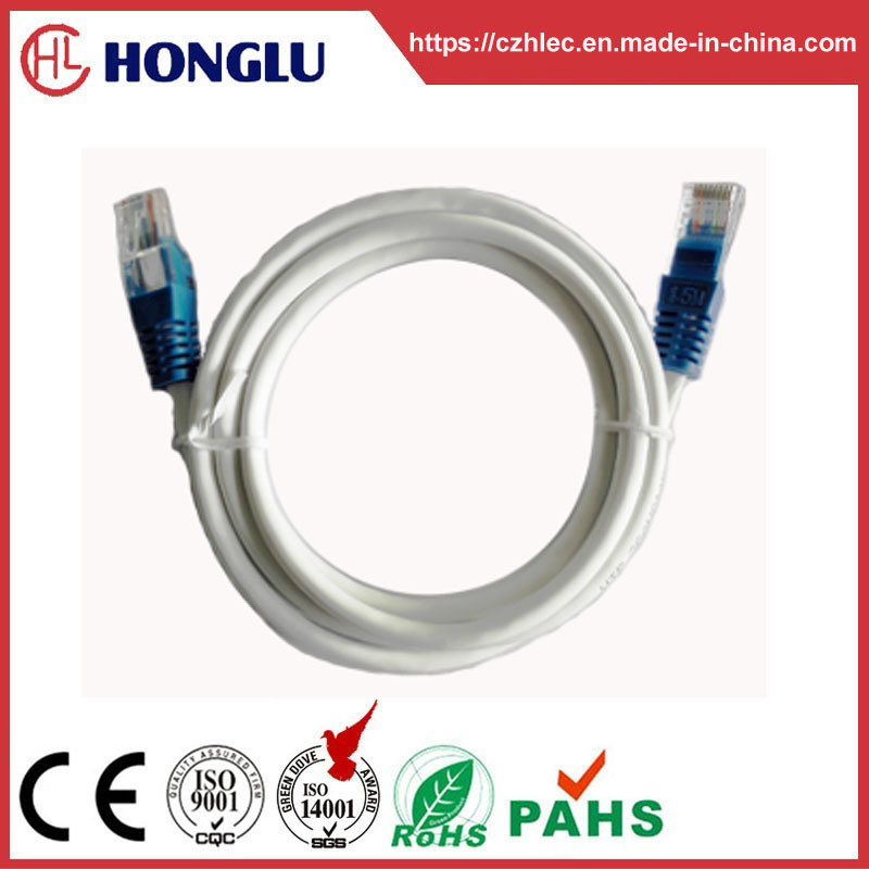 White STP CAT6A Network Cable