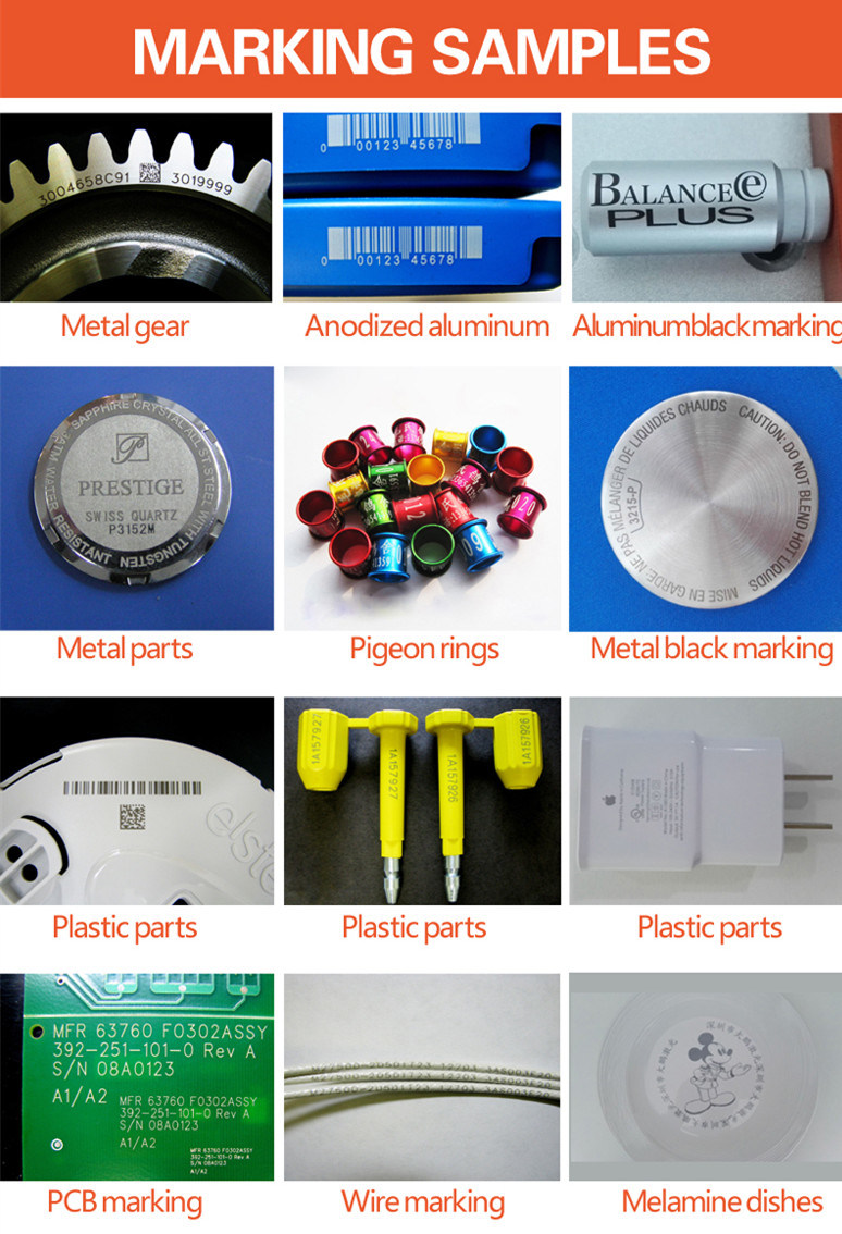 China Songgang Fiber Laser Etchings Marking Machine