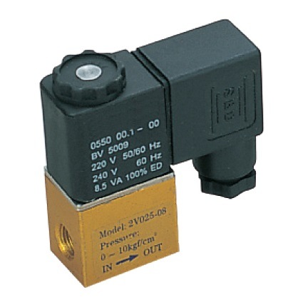 2V025-06 Brass Solenoid Valve DC24V AC220V