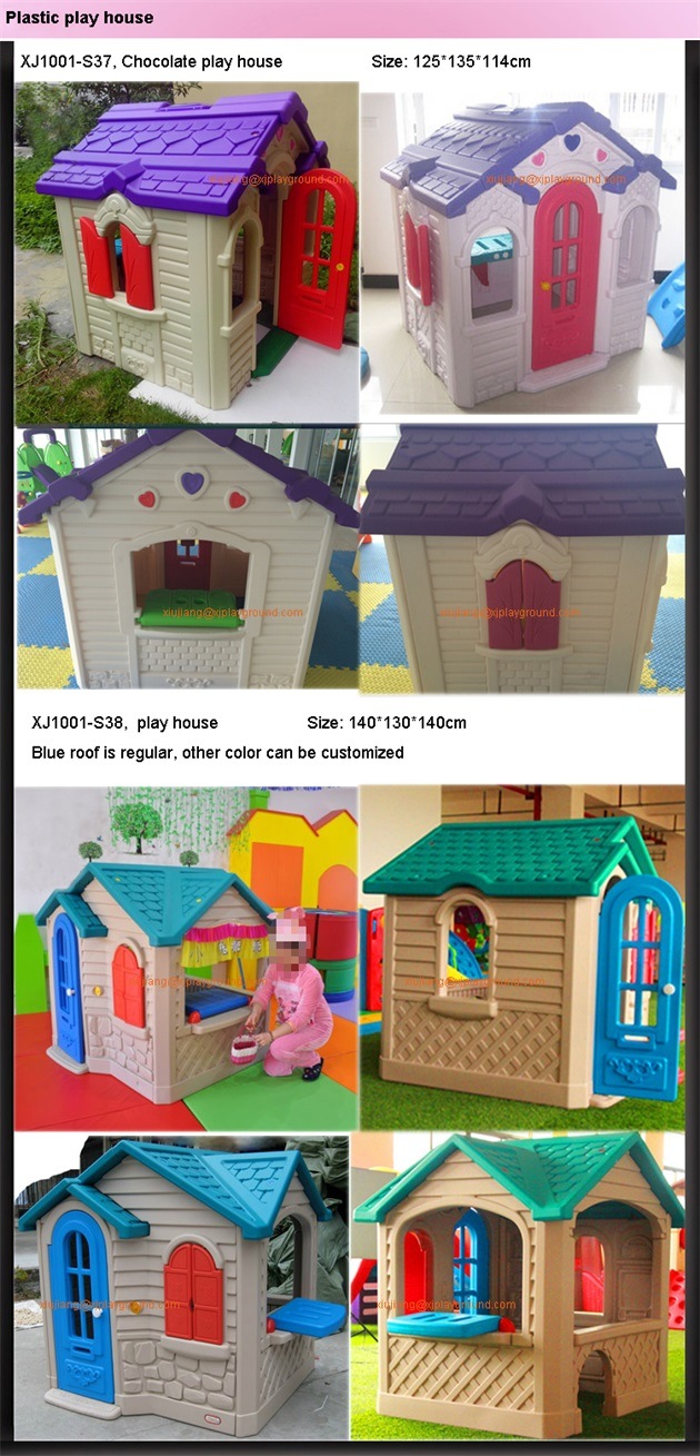 Indoor Outdoor Amusement Soft Play Children Plastic Play House