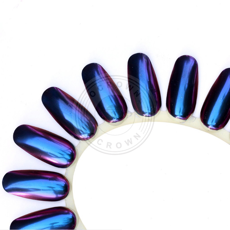 Chameleon Mirror Glitters Pigment, Mirror Powder for Nail DIY Manicure