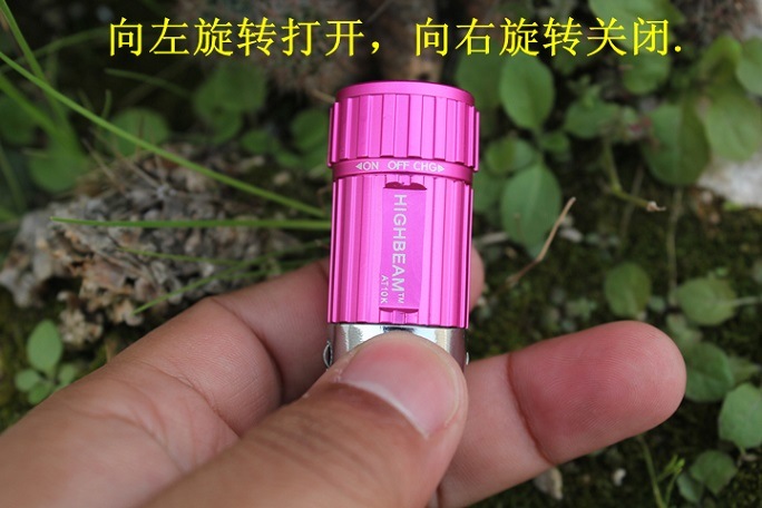 Portable Multi Colours Mini Car Charging LED Torch Flashlight