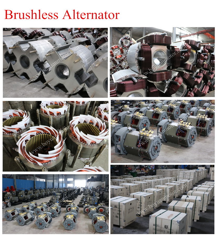 Copy Stamford Permanent Magnet AC Brushless Alternator 6~200kw