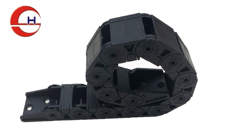 Openable Type Nylon Towline Semi Closed Engineering Plastic Cable Chain