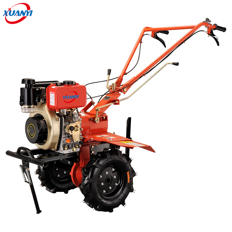 13HP Diesel Engine Agricultural Tractor Rotary Cultivator Power Tiller