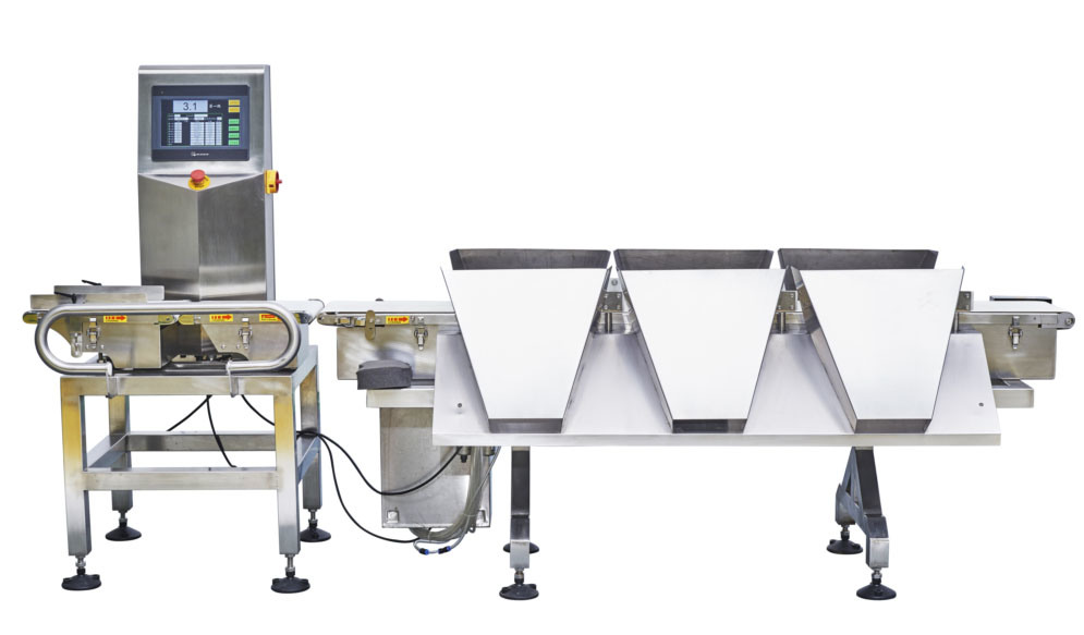 Weight Checking Machine with Conveyor Belt for Food Production