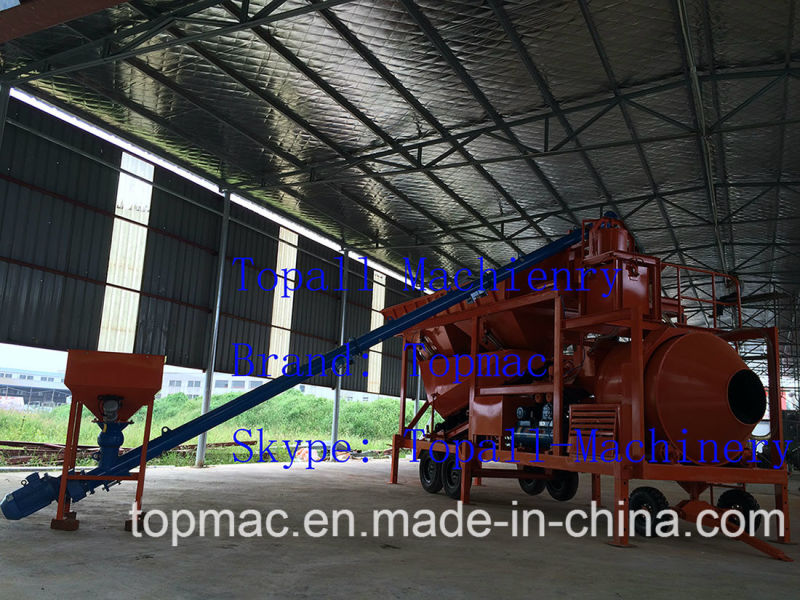 Belt Conveyor Type Concrete Mixing Plant