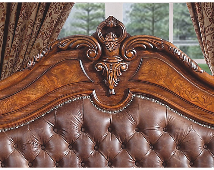 B232 Ruifuxiang Antique Style Bedroom Furniture Bed